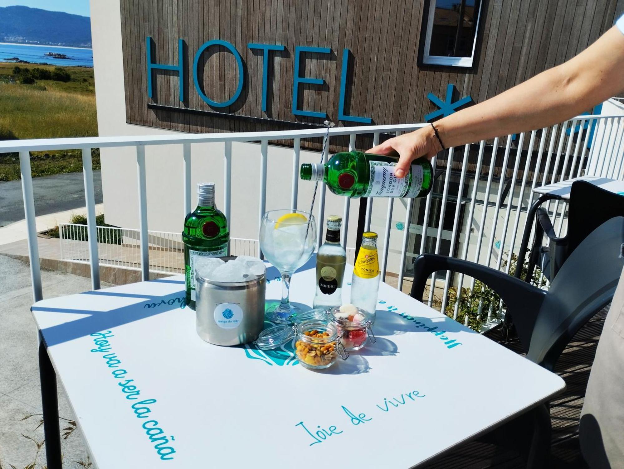 Hotel Spa Meiga Do Mar Caldebarcos ภายนอก รูปภาพ
