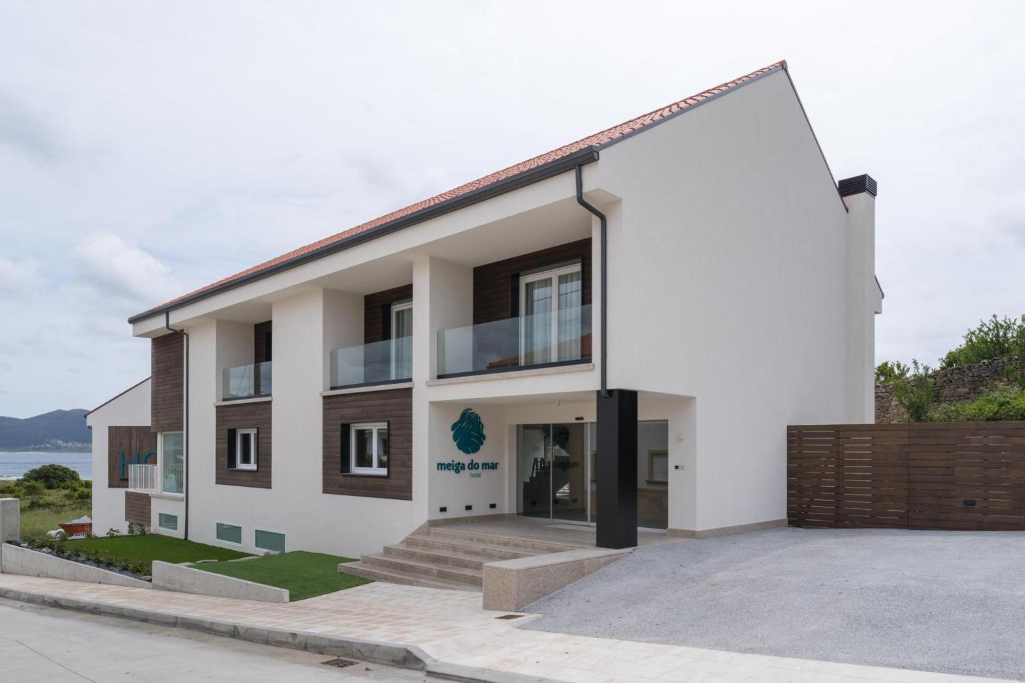 Hotel Spa Meiga Do Mar Caldebarcos ภายนอก รูปภาพ
