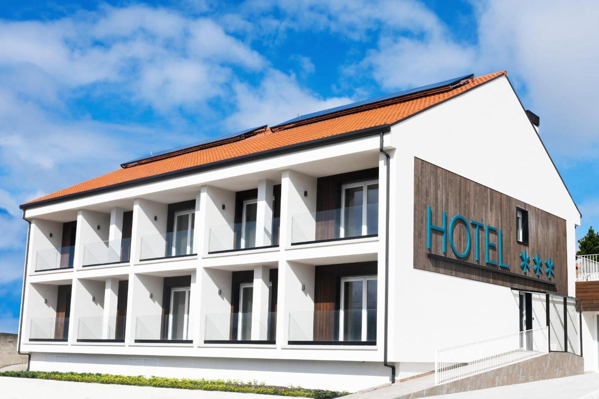 Hotel Spa Meiga Do Mar Caldebarcos ภายนอก รูปภาพ